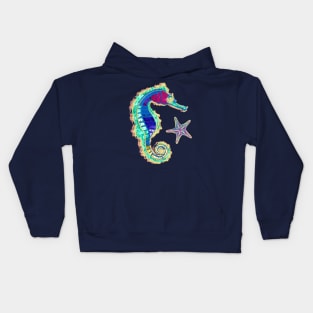 Starfish and Seahorse Kids Hoodie